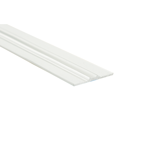 Lippendichtung Selbstklebend für Polycarbonat-Stegplatten, PVC Dichtung, weiß, 1 m