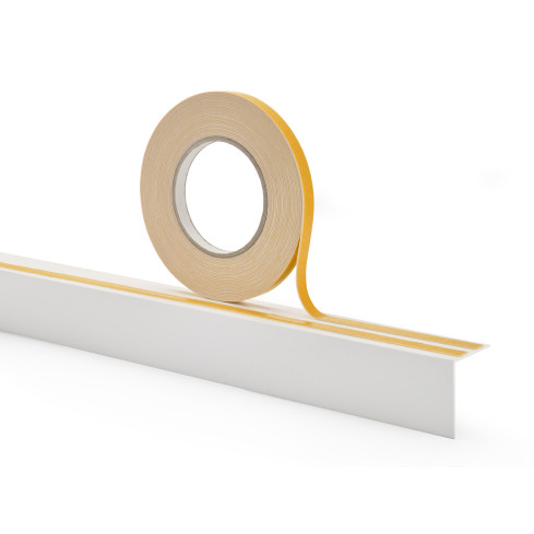 Doppelseitiges Klebeband 11mm, Stark haftend für PVC, Holz, Metall, 10 Meter