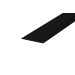Teppichleiste Einklebeleiste , PVC Verbindungselement für Teppichboden, Flexibel, schwarz