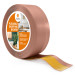 Weichsockelleiste Selbstklebend 50x20 mm, PVC Sockelleiste, Knickleiste für Wand, Boden Flexibel, Dekorativ, UV-beständig, hellbraun