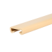 Handlauf PVC, Treppenhandlauf 40x8 mm, Kunststoffhandlauf, Handlaufverkleidung PREMIUM, Rutschfest, creme, 1 m