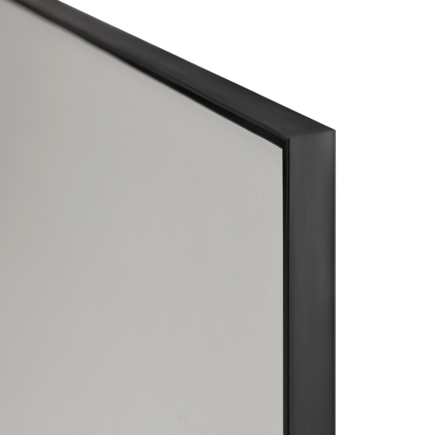 Möbelprofil C 18 mm, schwarz mit Klebeband, 5m