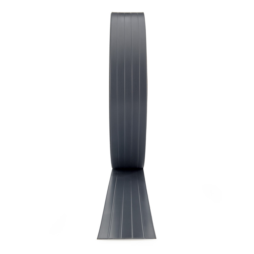 Hart-PVC Sichtschutzstreifen Sichtschutz Rolle Doppelstabmatten Zaun Gartenzaun Streifen Höhe 4,75cm Stärke: 1,5mm, Graphit RAL7016