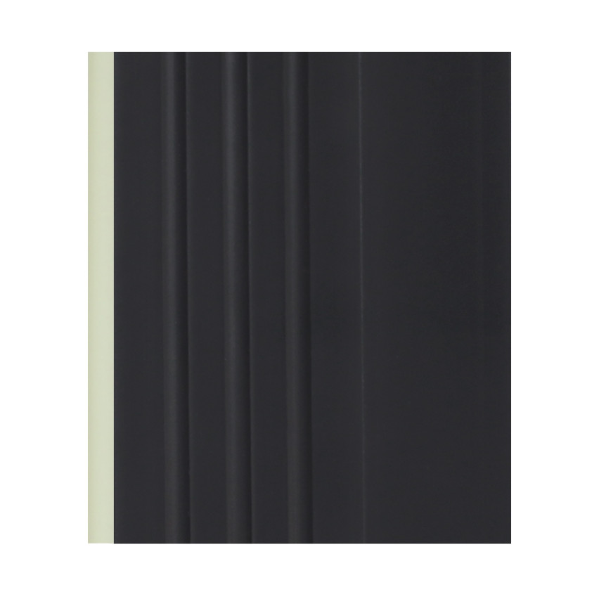Rutschfestes Treppenprofil 40x40mm, 150cm, schwarz