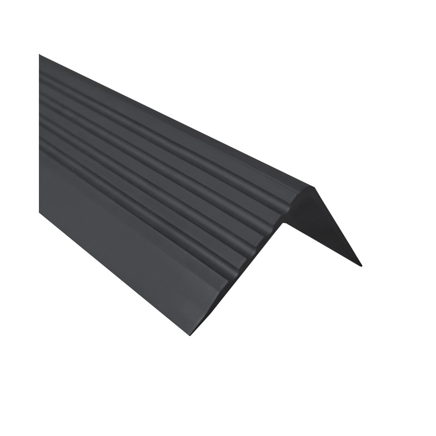Rutschfestes Treppenprofil 50x42mm, 150cm, schwarz