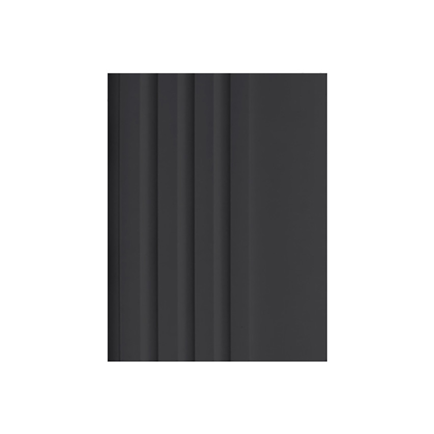 Rutschfestes Treppenprofil, 30x27mm, 150cm, schwarz