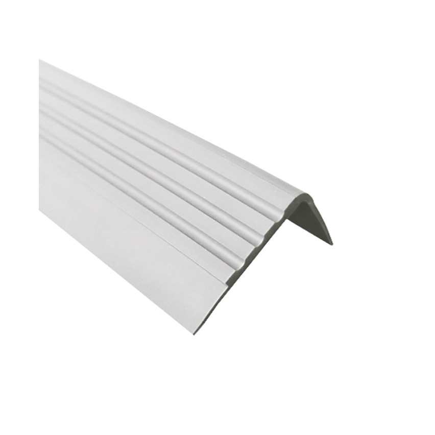 Rutschfestes Treppenprofil mit Kleber, 30x27mm, grau