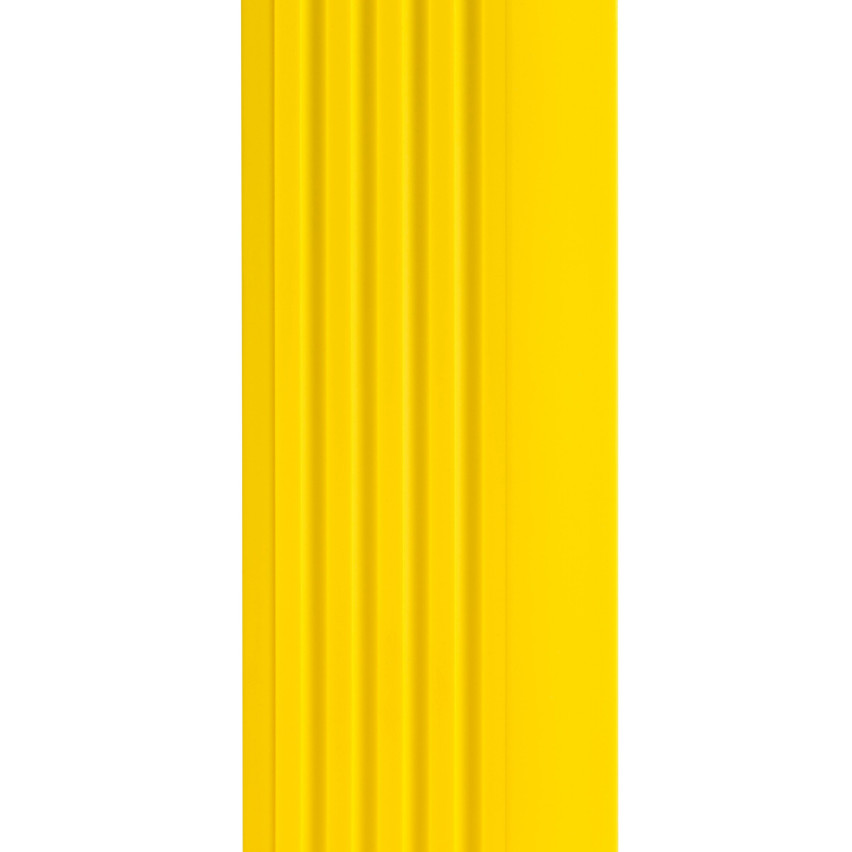 Rutschfestes Treppenprofil mit Kleber, 50x42mm, gelb, 