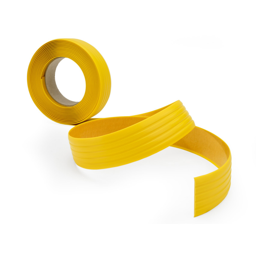 PVC Antirutschband Selbstklebend, Anti-Rutsch-Streifen für Treppen, Rutschschutz, 5m, gelb