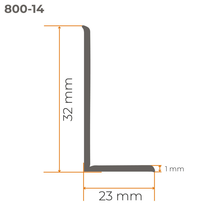 Weichsockelleiste selbstklebend 32x23 mm, flexible Wandabschlussleiste für Küche und Bad, Bodenleiste aus PVC, Dichtungsband, Eiche