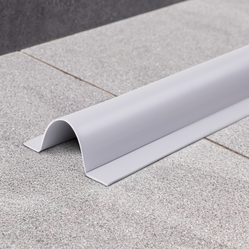 PVC-Multifunktionsstreifen 6in1 - selbstklebende Verkleidungsplatte, Schwarz