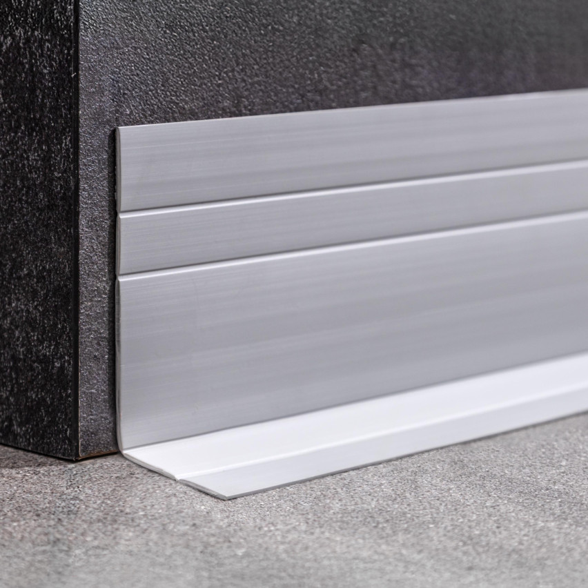 PVC-Multifunktionsleiste 2in1 – Selbstklebendes Abschlussprofil, 110Mm, Sandfarben