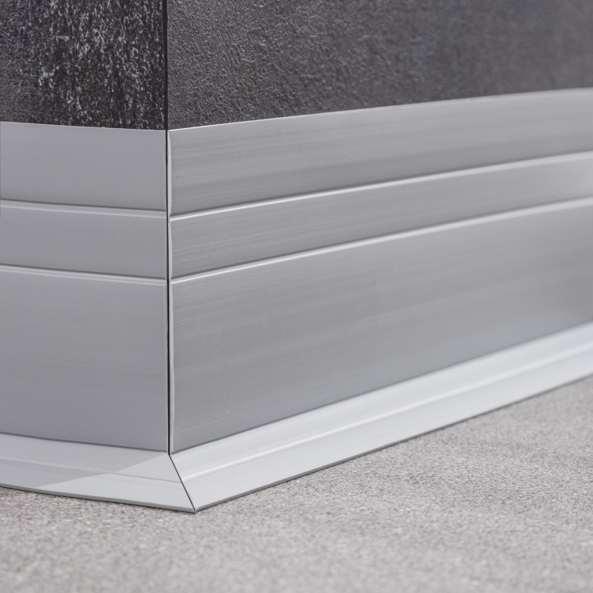 PVC-Multifunktionsleiste 2in1 – Selbstklebendes Abschlussprofil, 110Mm, Sandfarben