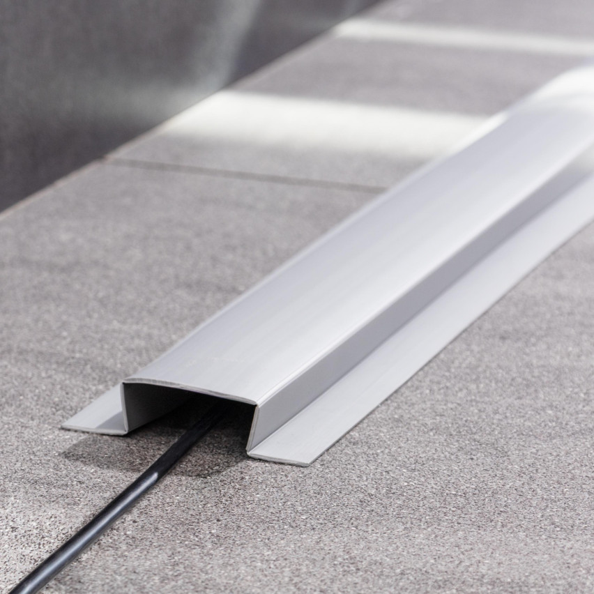 PVC-Multifunktionsleiste 2in1 – Selbstklebendes Abschlussprofil, 110Mm, Ziegelrot