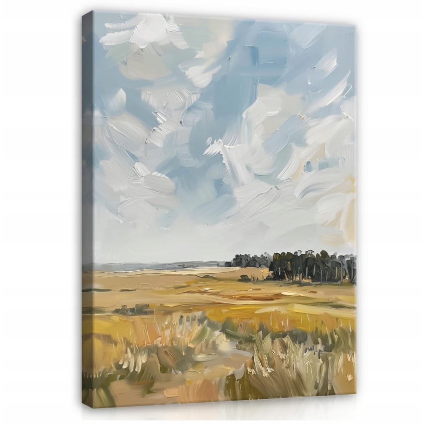 LANDSCHAFT NATUR LANDSCHAFT WIE MALEN AUF PLATTE IM SITZZIMMER 60x40