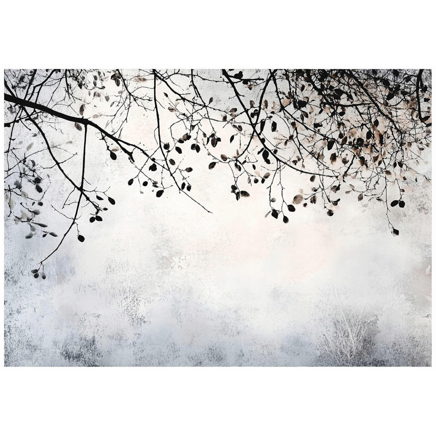 Fototapete Zweige Konkreter Baum Schlafzimmer Wohnzimmer Tapete Vlies 200X140