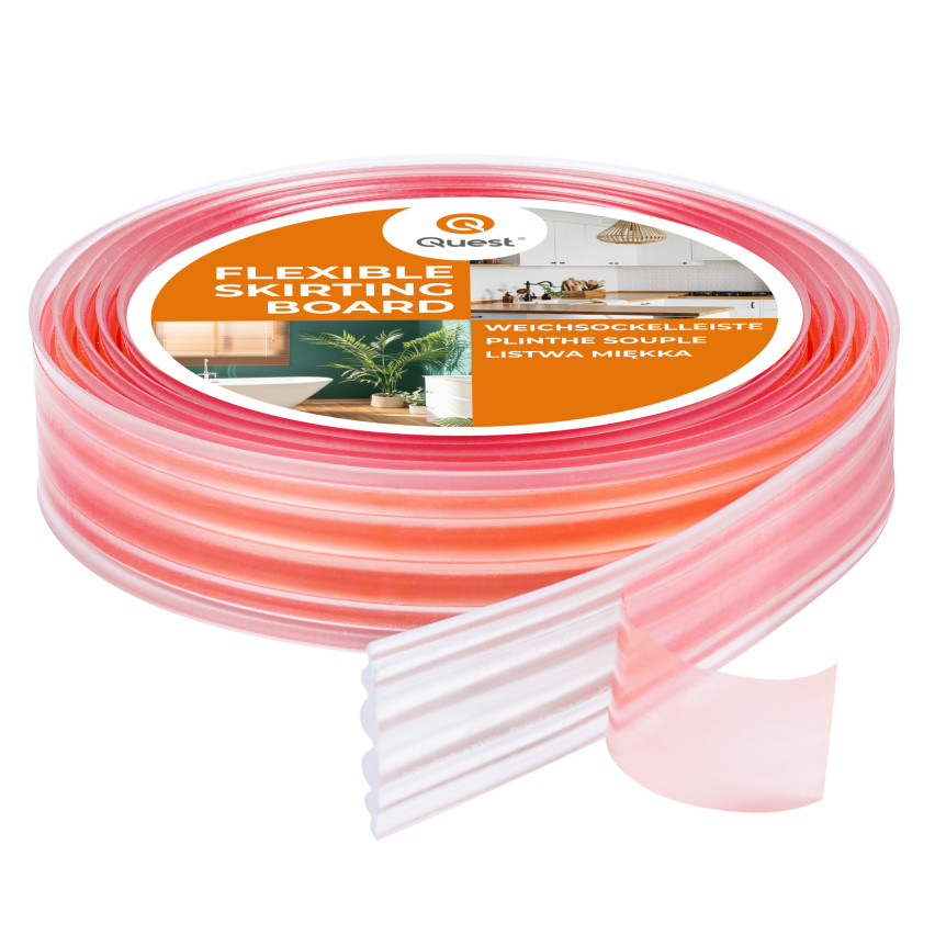 Anti-Rutsch-Schutzstreifen aus PVC 40mm, LAP2, 5m, transparent