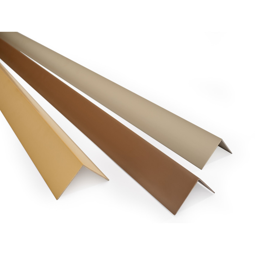 PVC Winkelprofil, Selbstklebend Kantenschutz, Eckenschutz, gold