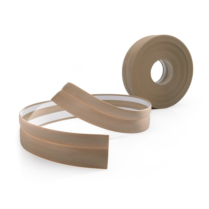 Selbstklebende PVC-Sockelleiste 102, Esche, 32x23