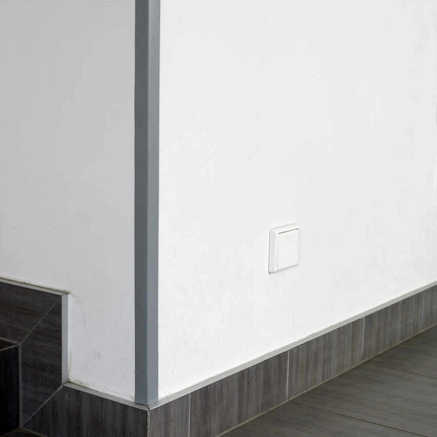 PVC Hartes Winkelprofil, Kunststoff, Kantenschutz, blau