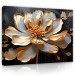 Bild ABSTRACT 3D FLOWER LILY auf Leinwand Wand zum Schlafzimmer Wohnzimmer 120x80