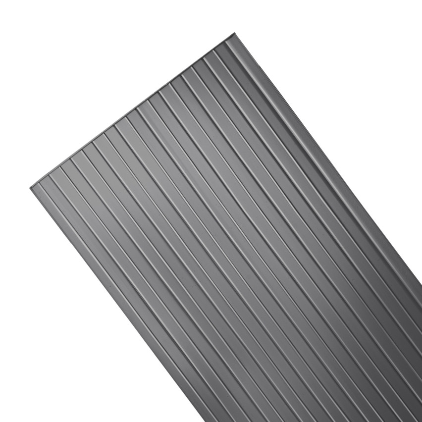 Sichtschutzstreifen für Doppelstabmatten, Sichtschutz für Garten, Zaun und Balkon UV-beständig, 900 g/m2, 19cm, anthrazit