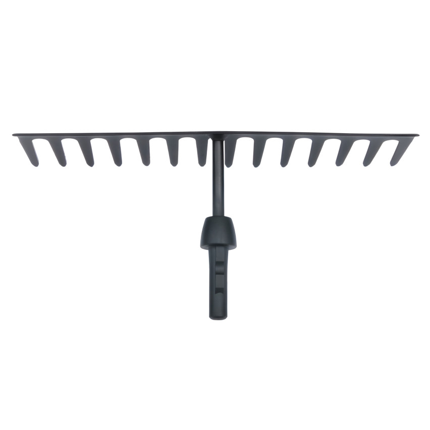 Laubrechen, Metallrechen, Teleskopstiel, Obstpflücker, Pflasterbürste – QUEST Gartensystem