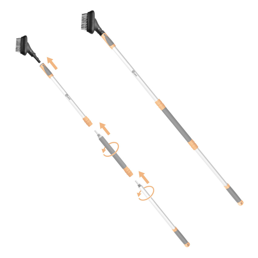 Drahtbürste für Pflastersteine – QUEST Gartensystem