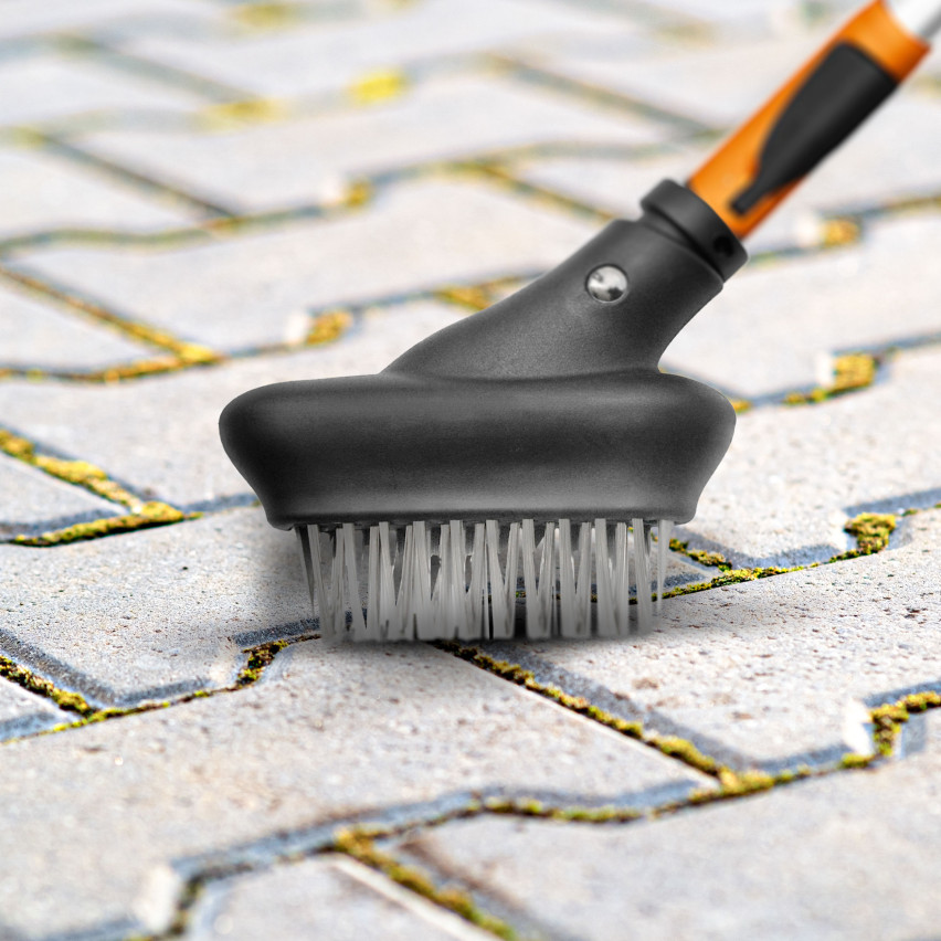 Drahtbürste für Pflastersteine – QUEST Gartensystem