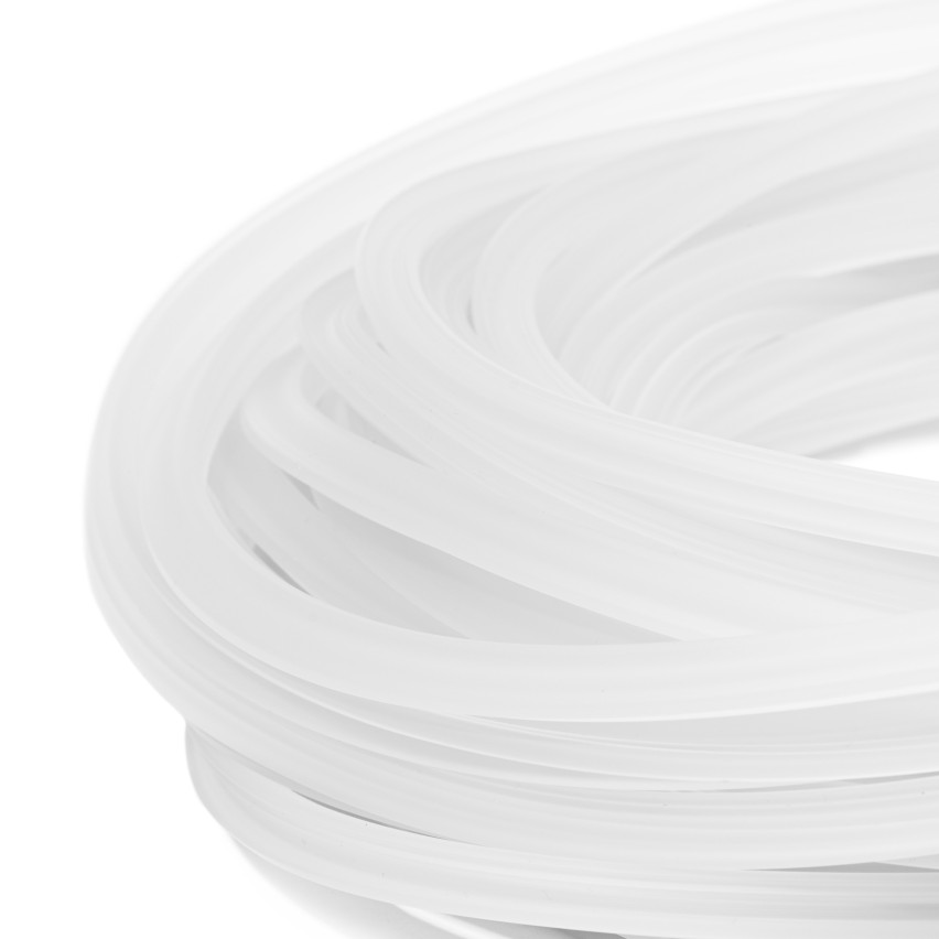 Treppenprofil für Treppenstufenrillen PVC Gummiprofil Dichtung, Antirutsch, transparent