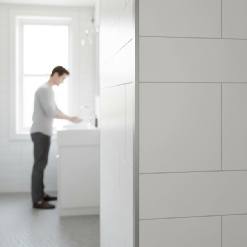Winkelprofil PVC Kantenschutzprofil, Winkelleiste für Kanten und Ecken, Weich, Flexibel, L-Form, KM, schwarz-silber