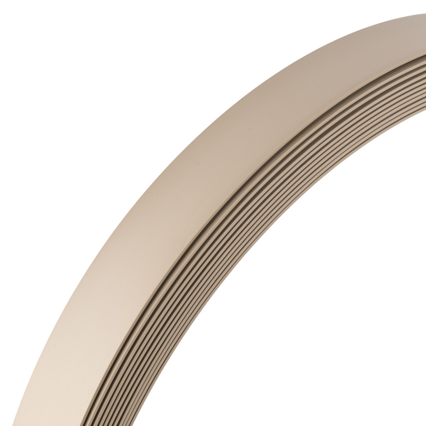 Zierleiste Selbstklebend beige, PVC Flachlesite für Heimdekoration, flexibel, glatt