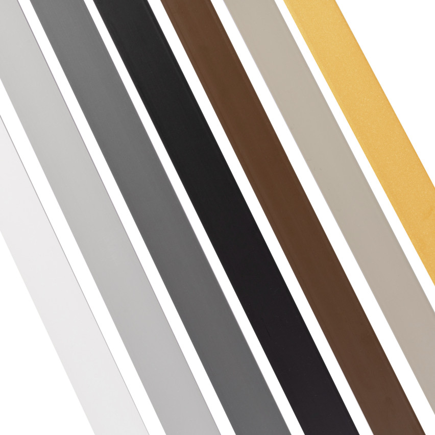 Zierleiste Selbstklebend beige, PVC Flachlesite für Heimdekoration, flexibel, glatt