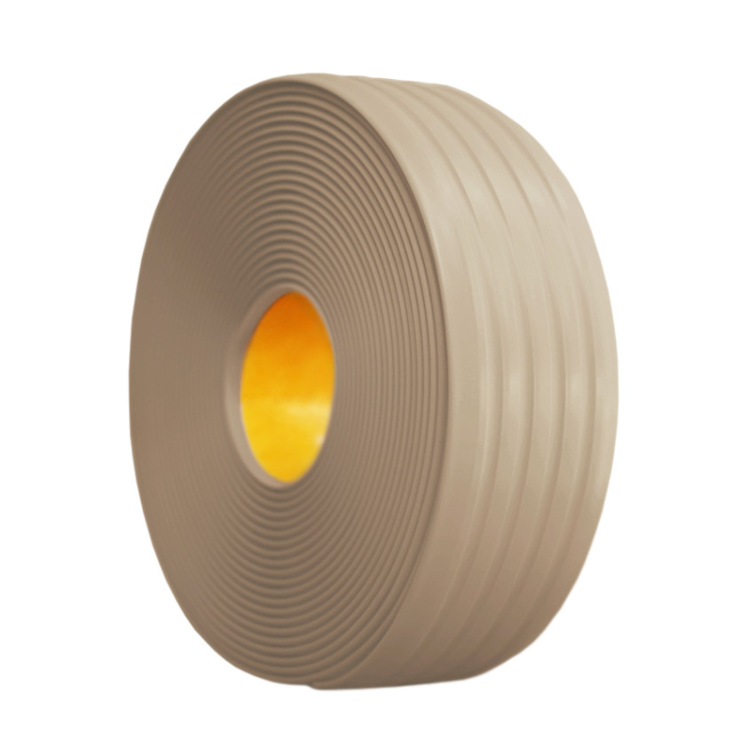 PVC Antirutsch Klebeband 35 mm, 5 m, beige, Anti-Rutsch Streifen für Treppenstufen, Badewanne, Dusche