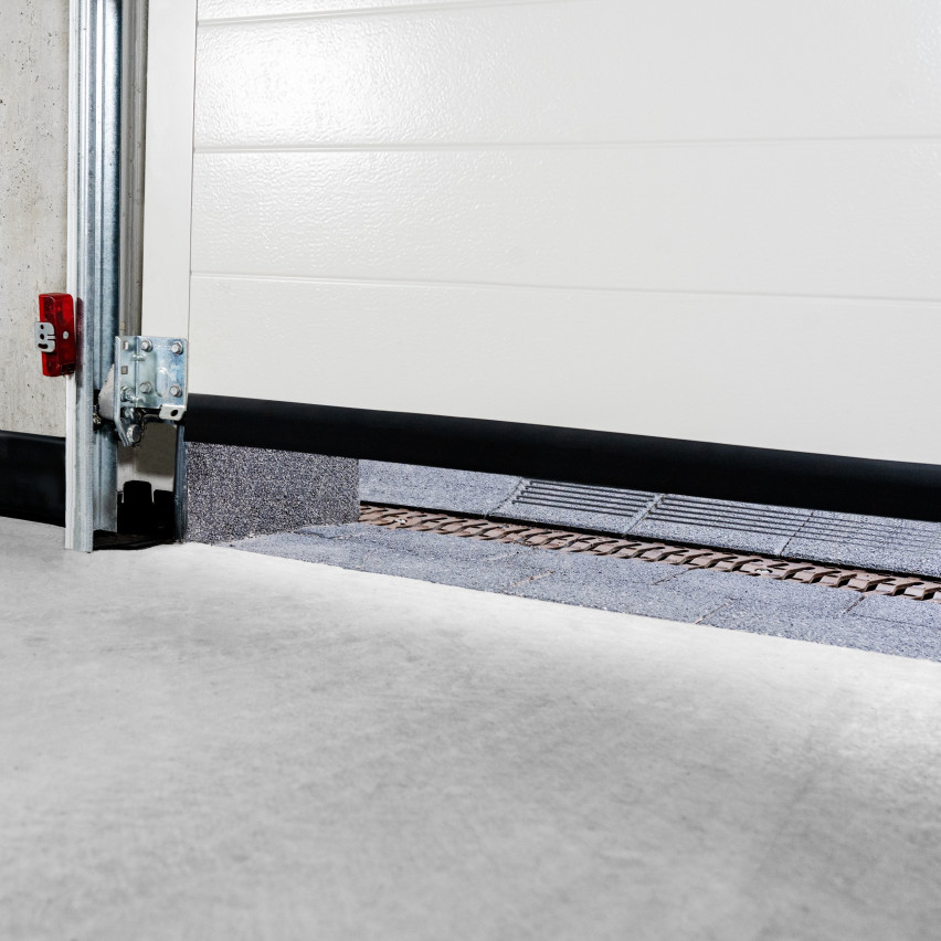 Abdeckleiste Selbstklebend PVC Flachleiste für Innenbereich, Flexibel, Flach, UV-beständig, weiß