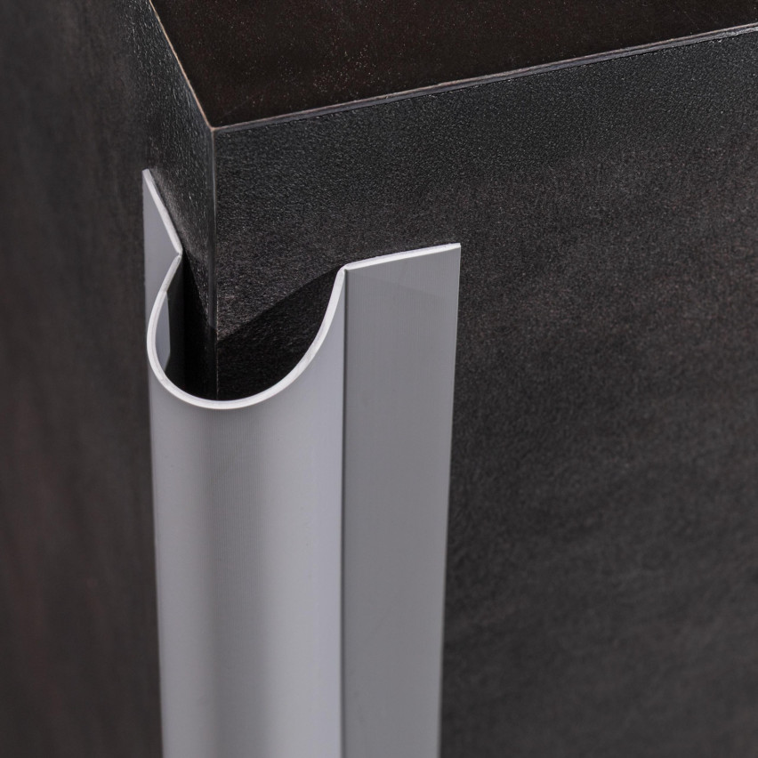 6in1 Multifunktionsleiste, Weichsockelleiste Selbstklebend Abschlussleiste Multifunktional, Flexibel, Dekorativ, UV-beständig, W1, weiß