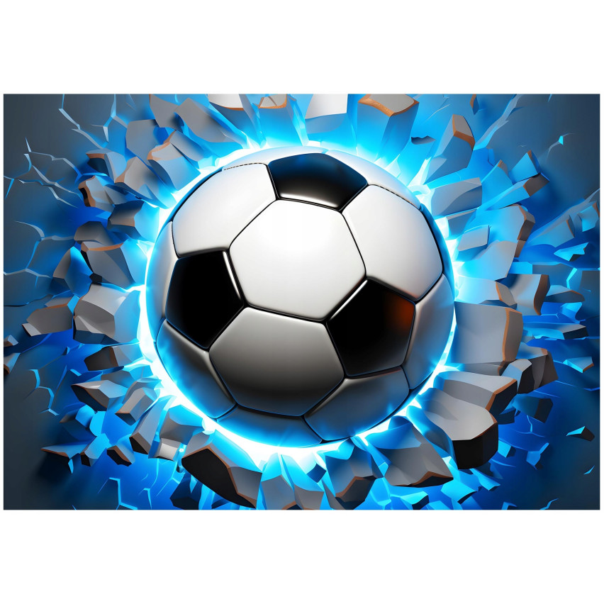 3D Fußball-Wallpaper für Jungen Jugend Wallpaper für Kinder 250X175