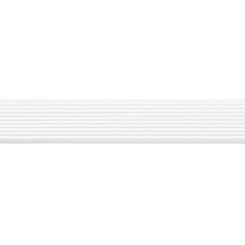 Selbstklebende PVC-Antirutschleiste, gerillt, LAP3, 35mm, 5m, weiß