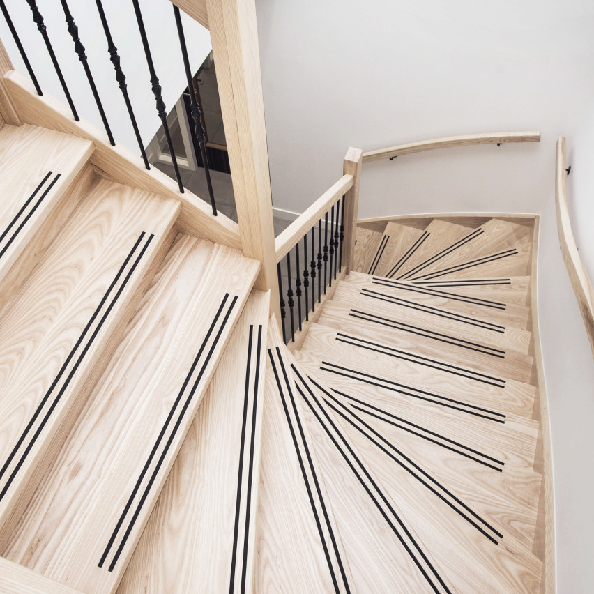 Treppenprofil für Treppenstufenrillen beige, PVC Gummiprofil Dichtung, Antirutsch