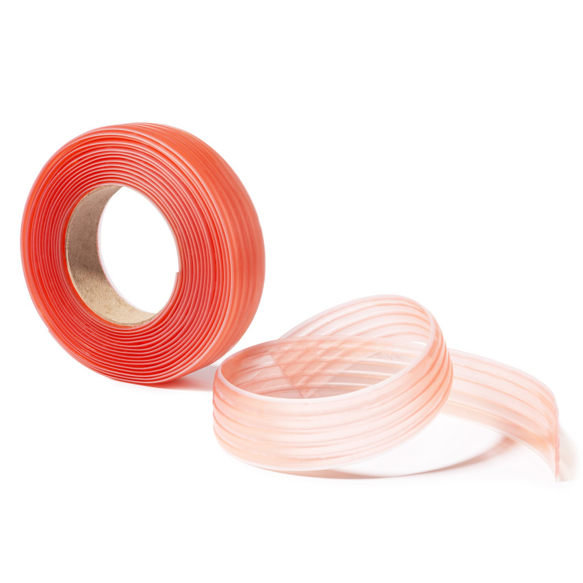 PVC Antirutsch Klebeband 35 mm, Anti-Rutsch Streifen für Treppenstufen, Badewanne, Dusche, transparent, 5 m