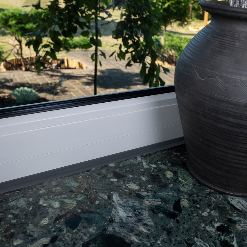 Weichsockelleiste Selbstklebend Sockelleiste Knickleiste aus PVC Kunststoff, Flexible Fußleiste Wandabschlussleiste, hellbraun