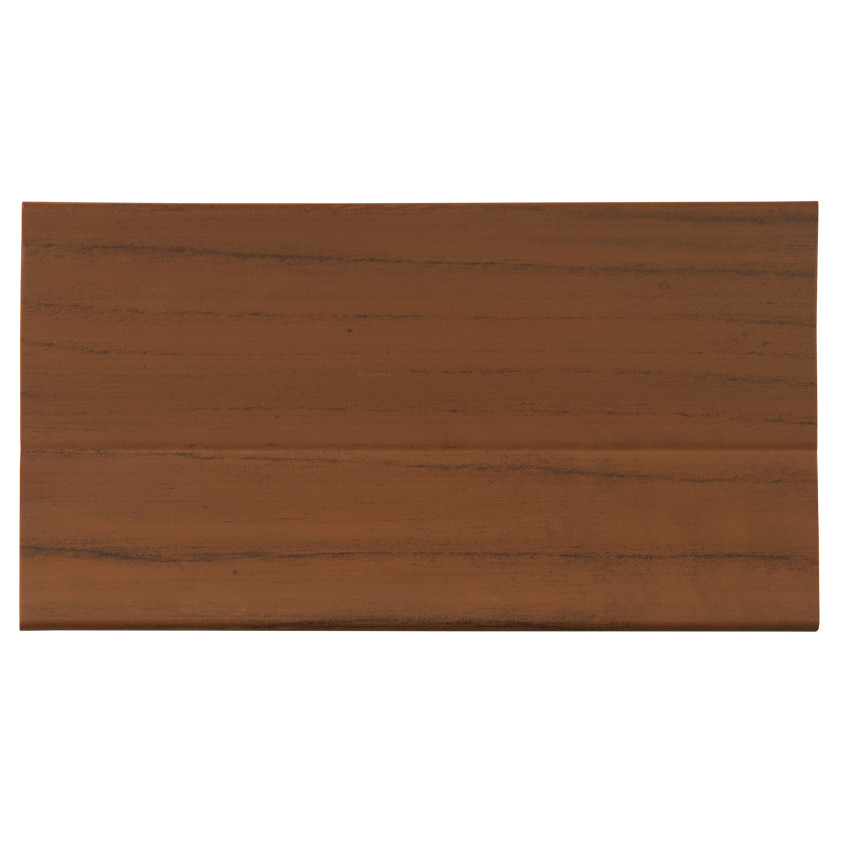 Weichsockelleiste Selbstklebend 32x23 mm, PVC Sockelleiste, Abschlussleiste für Wand, Boden, Flexibel, Dekorativ, UV-beständig, walnuss