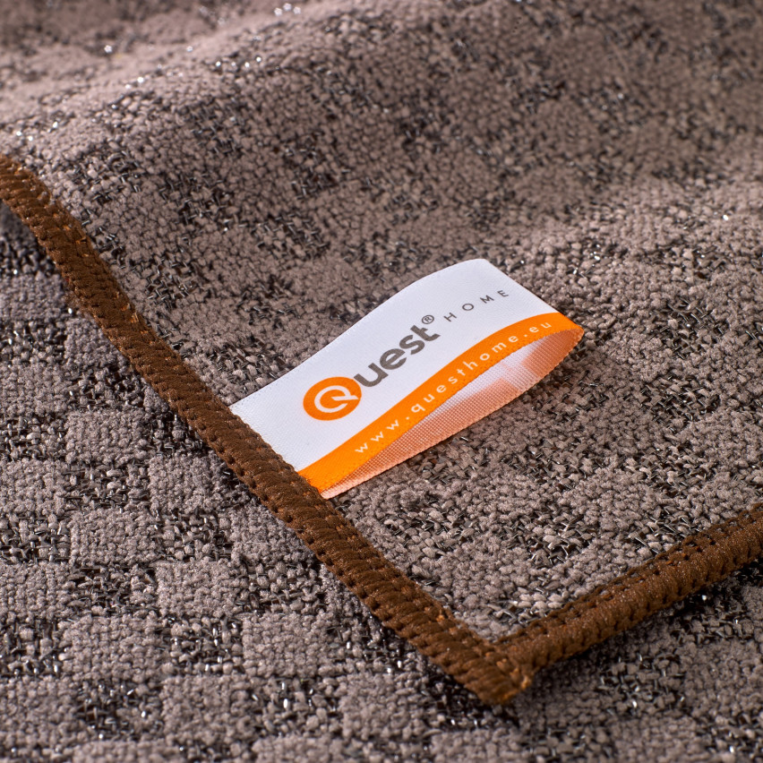 Mikrofasertuch, Reinigungstuch, Allzwecktuch aus Microfaser für hartnäckigen Schmutz  - Scrub it, bronze