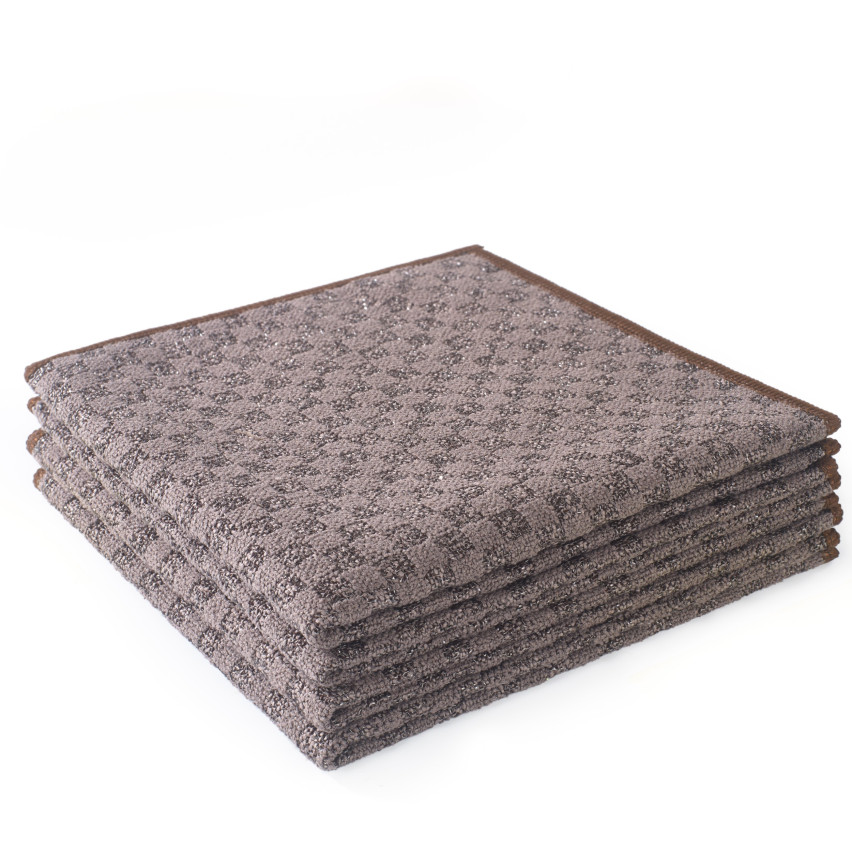 Mikrofasertuch, Reinigungstuch, Allzwecktuch aus Microfaser für hartnäckigen Schmutz  - Scrub it, bronze