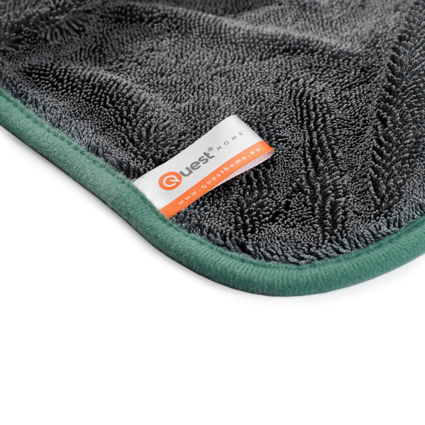 Mikrofasertuch, Reinigungstuch aus Microfaser für Autopflege - So Dry, grau