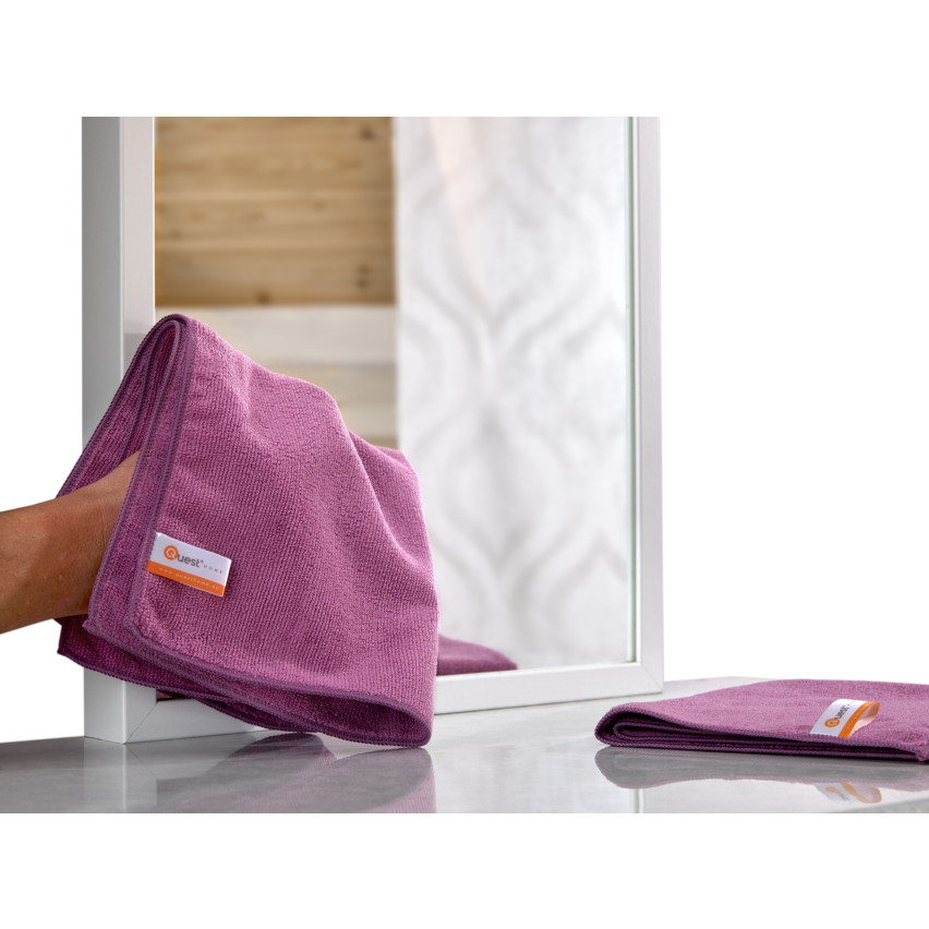 Mikrofasertuch, Reinigungstuch, Allzwecktuch aus Microfaser - All Pink, rosa