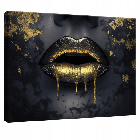 SCHLAFZIMMERBILD FÜR DAS WOHNZIMMER KÜCHE FRAUENGESICHT MIT LENSEN AUF WANDPANEL 60x40