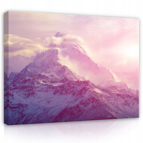 Bild MOUNTAINScape Wandleinwand groß 120x80