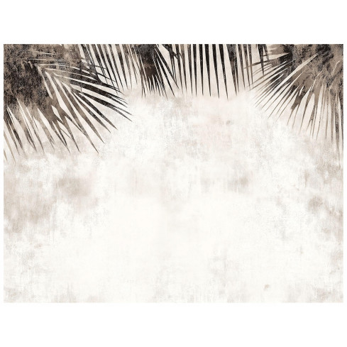 Wallpaper Palmenblätter Beton Boho Küche Schlafzimmer Wohnzimmer Wallpaper 400X280