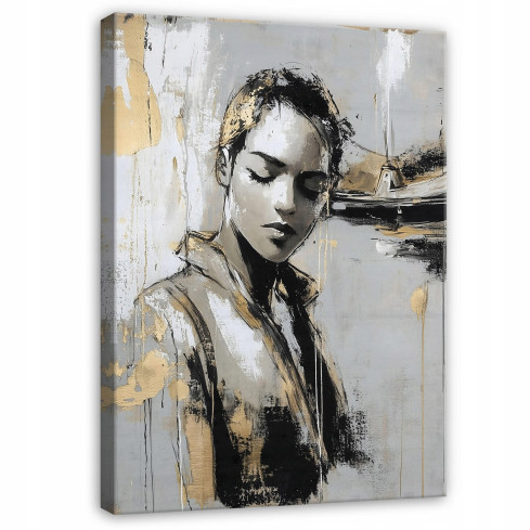 GLAMOUR FACE GLAMOUR IMAGE FOR LIVING ROOM GLAMOUR FACE ON WALL PLATE 40x30